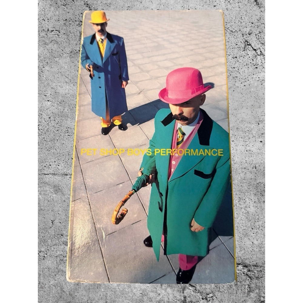 Pet Shop Boys : Performance VHS (1992 EMI America) US